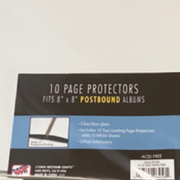 Multi-Purpose Postbound Album - Navy Blue - Picture 9 of 10